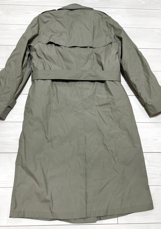 画像3: 米軍実物 海兵隊 ミリタリー トレンチコート 　WOMAN　8R (3)