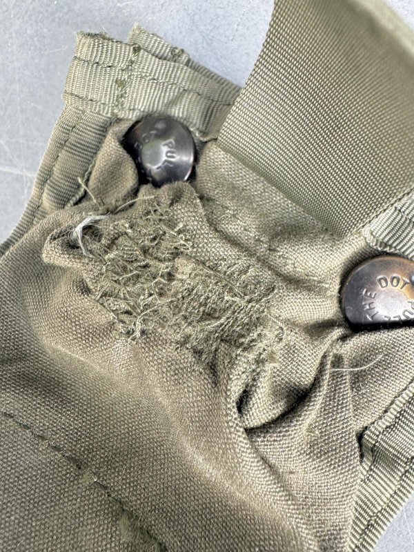 画像4: 米軍実物 エアークルー サバイバル ベスト  ナイフポケット w/レザーインサート　B12K (4)