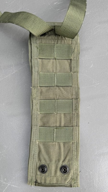 画像7: 米軍実物 エアークルー サバイバル ベスト  ナイフポケット w/レザーインサート　B12K (7)