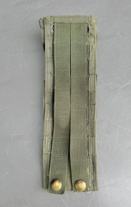 画像9: 米軍実物 エアークルー サバイバル ベスト  ナイフポケット w/レザーインサート　B12K (9)