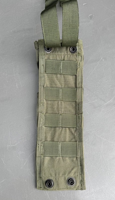 画像8: 米軍実物 エアークルー サバイバル ベスト  ナイフポケット w/レザーインサート　B12K (8)