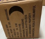 画像3: 米軍実物 2025年10月検【アメリカル】MREレーション/戦闘食 MENU-A (3)