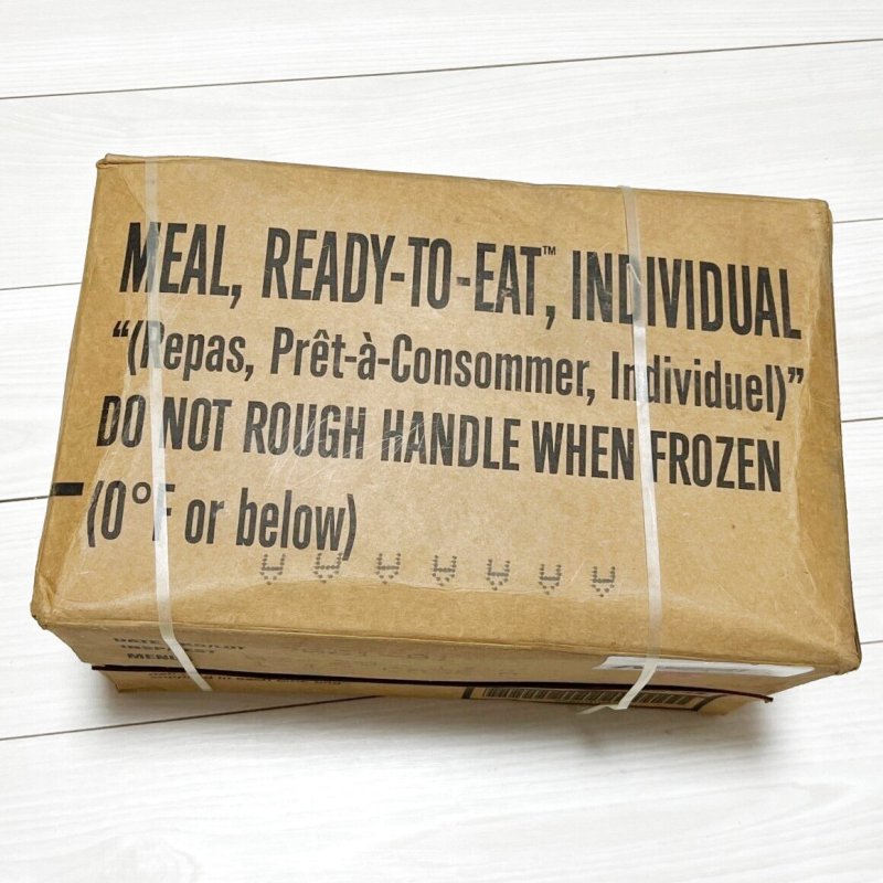 画像4: 米軍実物 2025年3月検【ワーニック】MREレーション/戦闘食 MENU-A (4)