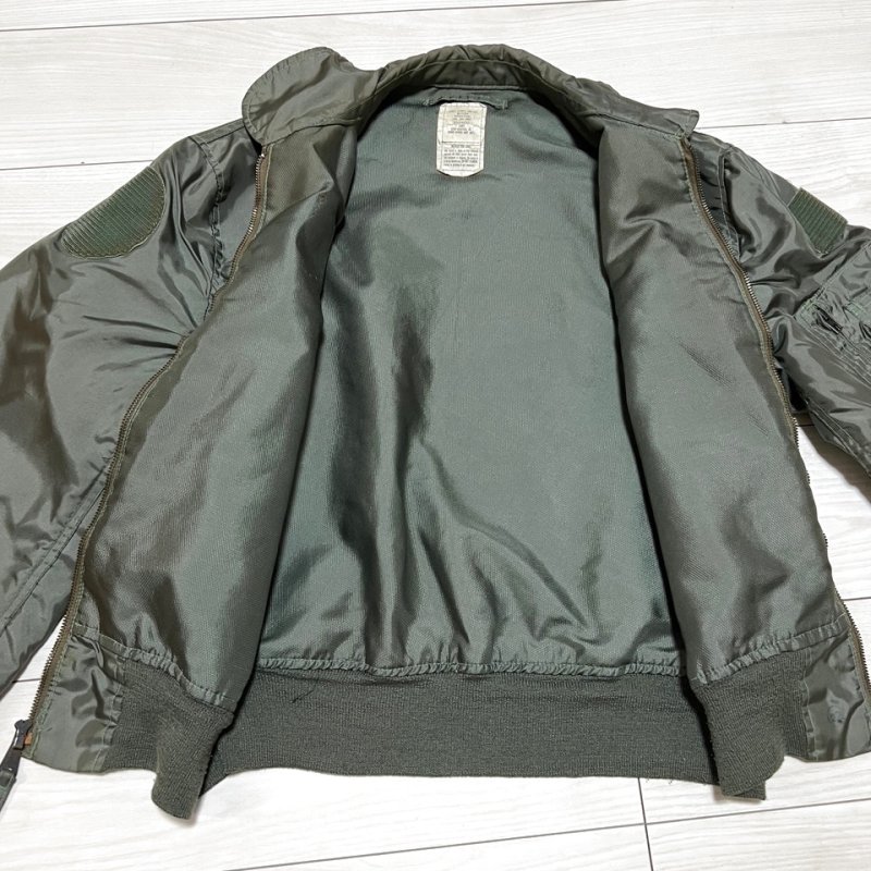 画像3: 米軍実物　JACKET FLYER'S,CWU-36/P　フライトジャケット　LARGE　DLA (3)