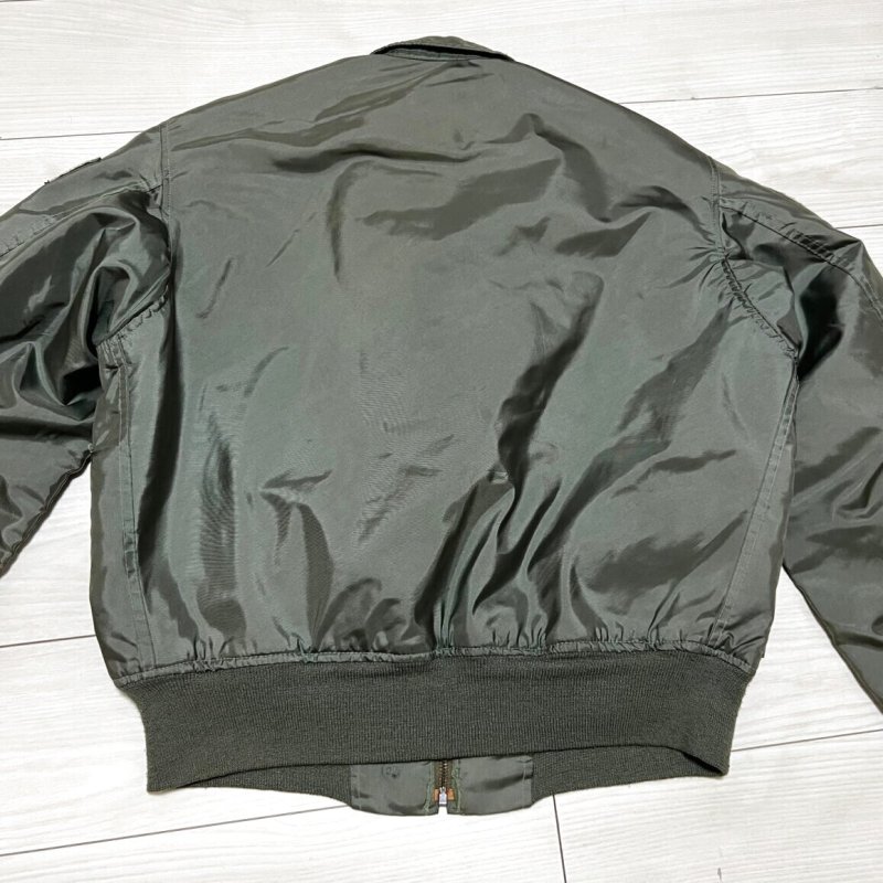 画像9: 米軍実物　JACKET FLYER'S,CWU-36/P　フライトジャケット　LARGE　DLA (9)