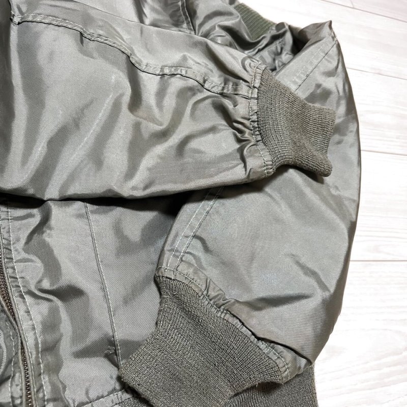 画像7: 米軍実物　JACKET FLYER'S,CWU-36/P　フライトジャケット　LARGE　DLA (7)