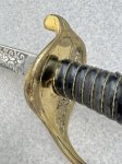 画像15: 米海兵隊実物 Atlanta Cutlery Corp   式典用 サーベル USMC 士官用 OFFICERS 模造刀 (15)