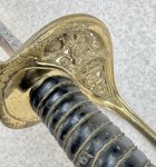 画像14: 米海兵隊実物 Atlanta Cutlery Corp   式典用 サーベル USMC 士官用 OFFICERS 模造刀 (14)