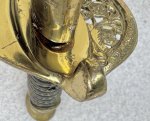 画像24: 米海兵隊実物 Atlanta Cutlery Corp   式典用 サーベル USMC 士官用 OFFICERS 模造刀 (24)