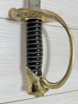 画像7: 米海兵隊実物 Atlanta Cutlery Corp   式典用 サーベル USMC 士官用 OFFICERS 模造刀 (7)