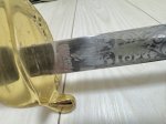 画像13: 米海兵隊実物 Atlanta Cutlery Corp   式典用 サーベル USMC 士官用 OFFICERS 模造刀 (13)