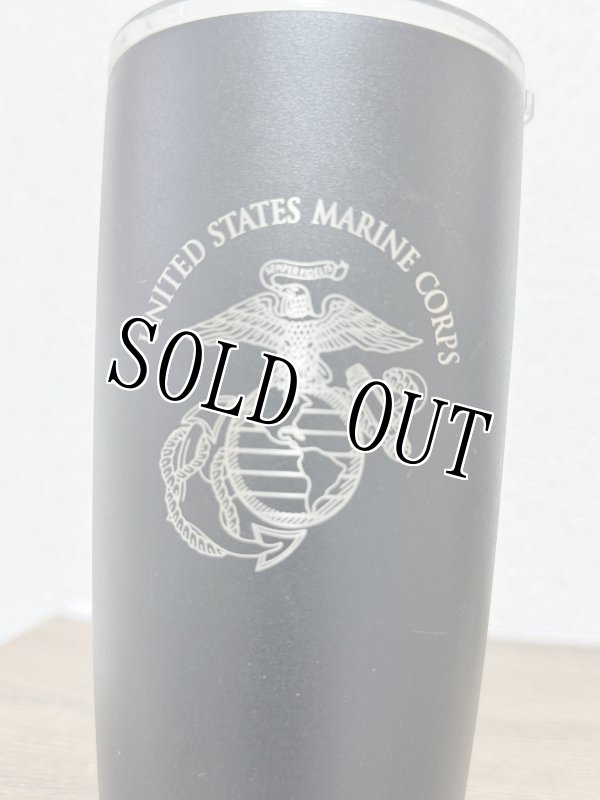 画像2: 米軍放出品 US MARINE ステンレス   タンブラー (2)