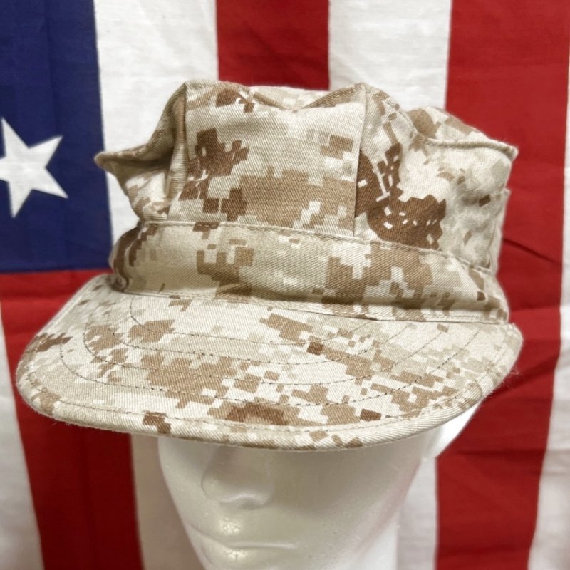 画像1: 米軍実物 US NAVY　デザートマーパット　CAP　LARGE (1)