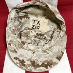 画像5: 米軍実物 US NAVY　デザートマーパット　CAP　LARGE (5)