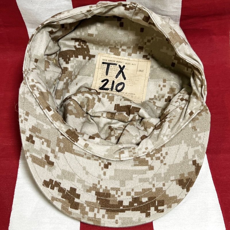 画像5: 米軍実物 US NAVY　デザートマーパット　CAP　LARGE (5)