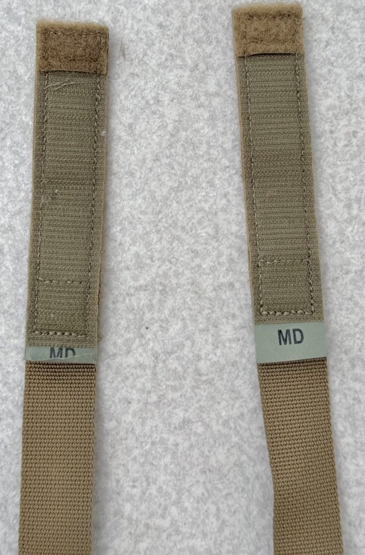 画像2: 米軍実物 CRYE PRECISION  AVS シングルサイドストラップ Lサイズ コヨーテ (2)