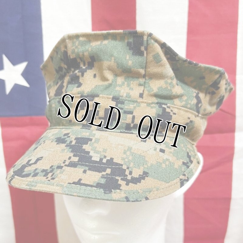 画像1: 米軍実物 US NAVY　ウッドランドマーパット　CAP　LARGE (1)