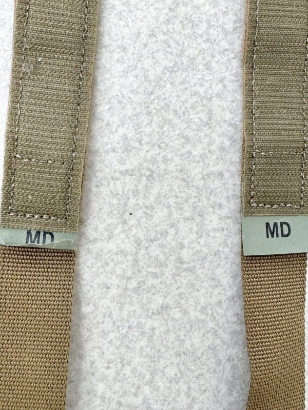 画像3: 米軍実物 CRYE PRECISION  AVS シングルサイドストラップ Lサイズ コヨーテ (3)