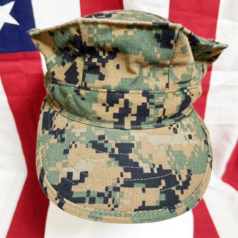 画像2: 米軍実物 US NAVY　ウッドランドマーパット　CAP　LARGE (2)