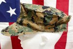 画像3: 米軍実物 US NAVY　ウッドランドマーパット　CAP　LARGE (3)
