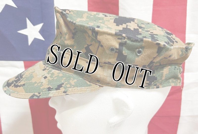 画像3: 米軍実物 US NAVY　ウッドランドマーパット　CAP　LARGE (3)