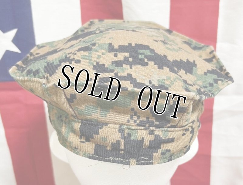 画像4: 米軍実物 US NAVY　ウッドランドマーパット　CAP　LARGE (4)
