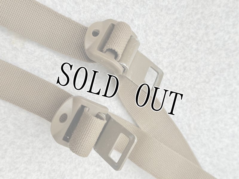 画像2: 米海兵隊実物 FILBE メインパック USMC クイックリリース ロアー ストラップ (2)