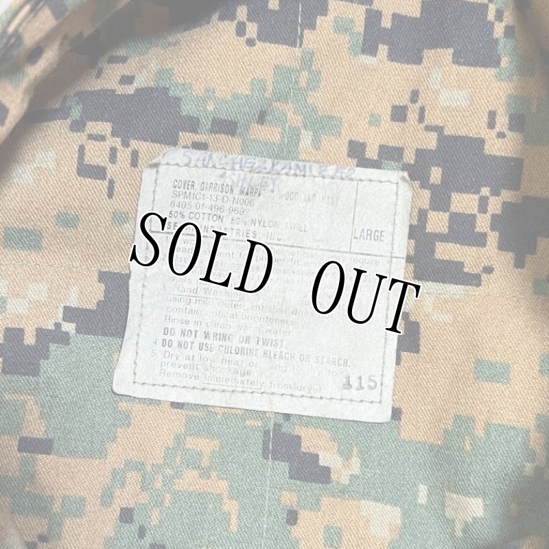 画像6: 米軍実物 US NAVY　ウッドランドマーパット　CAP　LARGE (6)