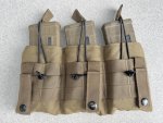 画像4: 海兵隊放出品 TAC SHIELD トリプルマグポーチ (4)