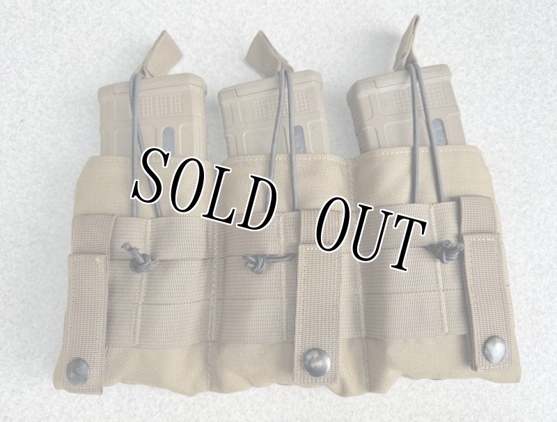 画像4: 海兵隊放出品 TAC SHIELD トリプルマグポーチ (4)