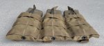 画像2: 海兵隊放出品 TAC SHIELD トリプルマグポーチ (2)