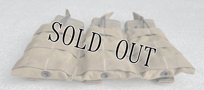 画像2: 海兵隊放出品 TAC SHIELD トリプルマグポーチ (2)