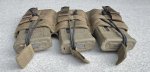 画像1: 海兵隊放出品 TAC SHIELD トリプルマグポーチ (1)