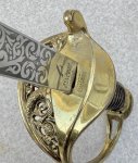 画像16: 米海兵隊実物 Atlanta Cutlery Corp   式典用 サーベル USMC 士官用 OFFICERS 模造刀 (16)
