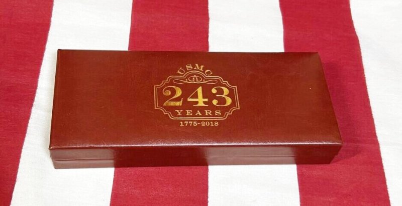 画像1: 海兵隊実物 U.S.MARINE 243YEARS 2018　記念ボールペン  (1)