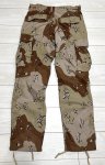 画像3: 米軍実物 デザート6C チョコチップ 迷彩パンツ　S-R (3)