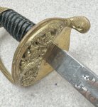 画像6: 米海兵隊実物 Atlanta Cutlery Corp   式典用 サーベル USMC 士官用 OFFICERS 模造刀 (6)