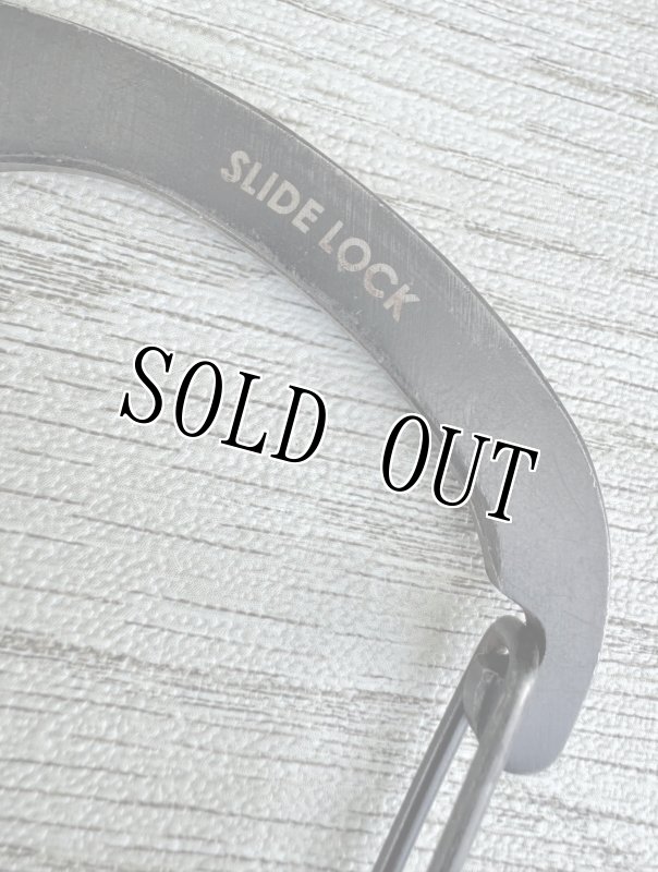 画像7: 米軍放出品 スライドロックカラビナー #6 (ブラック) (7)