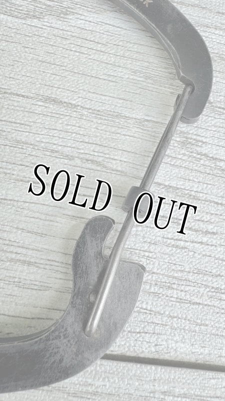 画像8: 米軍放出品 スライドロックカラビナー #6 (ブラック) (8)