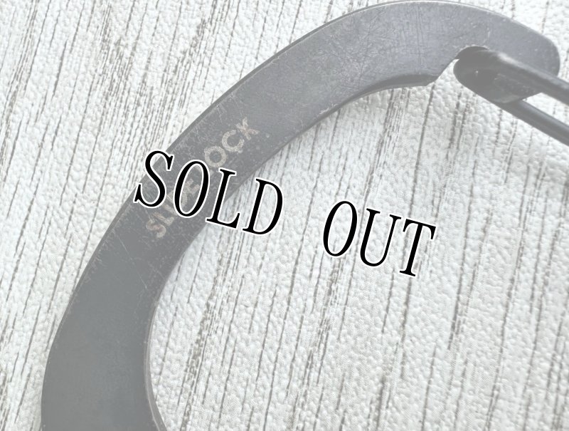 画像8: 米軍放出品 スライドロックカラビナー #6 (ブラック) (8)