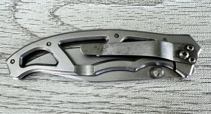 画像8: 米軍放出品 GERBER パラフレーム 1 ガーバー ナイフ ツール【ステンレス】スケルトンハンドル  (8)