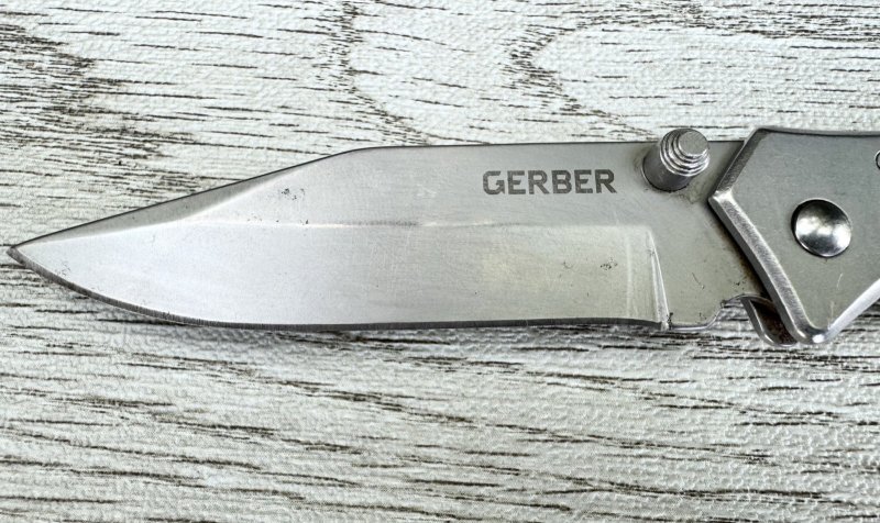 画像2: 米軍放出品 GERBER パラフレーム 1 ガーバー ナイフ ツール【ステンレス】スケルトンハンドル  (2)