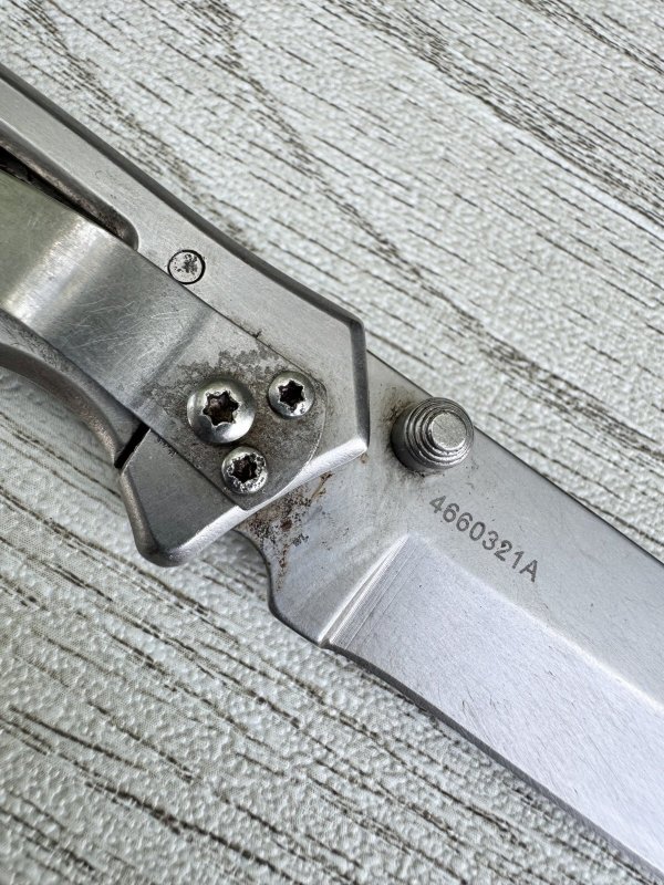 画像6: 米軍放出品 GERBER パラフレーム 1 ガーバー ナイフ ツール【ステンレス】スケルトンハンドル  (6)