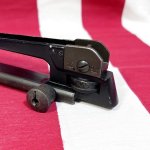 画像6: 米軍実物 M4/M16 キャリングハンドル リアサイト (6)