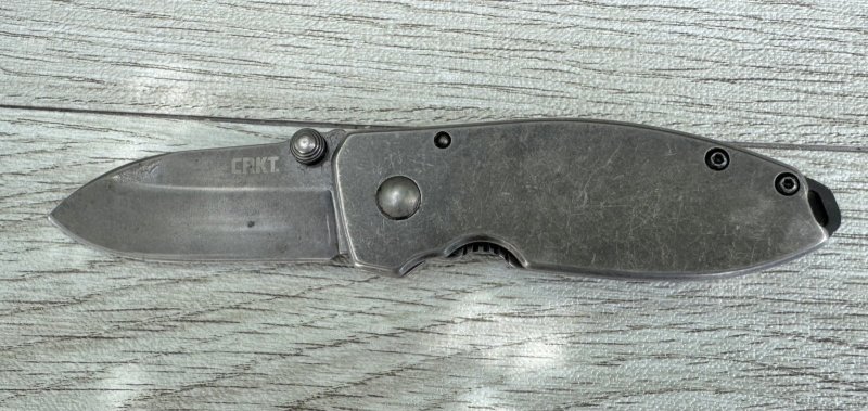 画像1: 米軍放出品 CRKT 2490KS スクィド ブラック 折りたたみナイフ ポケットナイフ  (1)