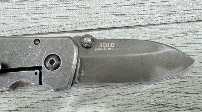 画像3: 米軍放出品 CRKT 2490KS スクィド ブラック 折りたたみナイフ ポケットナイフ  (3)