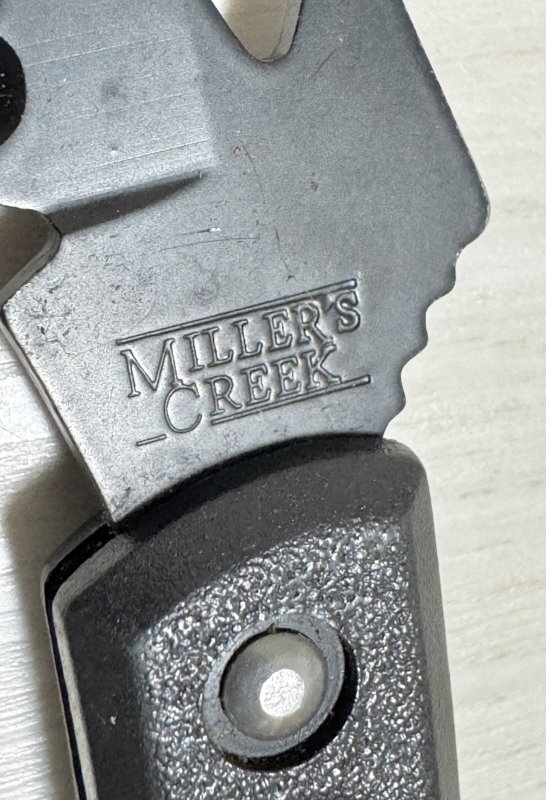 画像3: 米軍放出品  miller creek 折りたたみナイフ ポケットナイフ  (3)