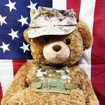 画像2: 米軍放出品 USMC 海兵隊 ミリタリー オードナンスプレキャリ着用　BIGベアー　 (2)