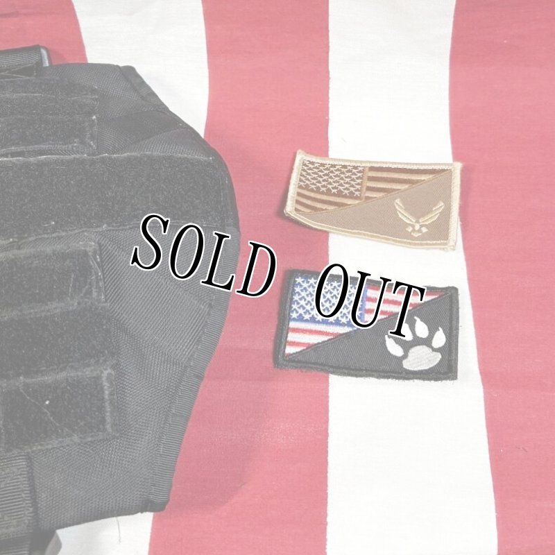 画像4: 米軍放出品 ICEFANG    K9 ドッグ ハーネス  S ブラック (4)