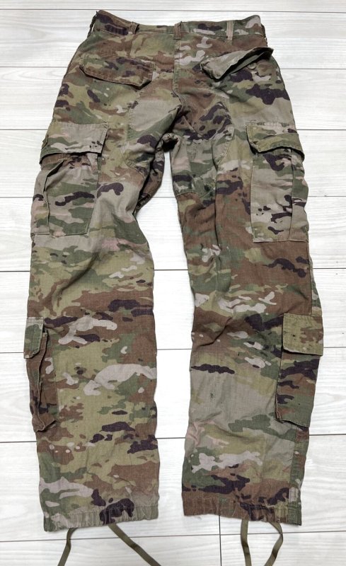 画像3: 米軍実物 マルチカムパンツ　SMALL-SHORT (3)
